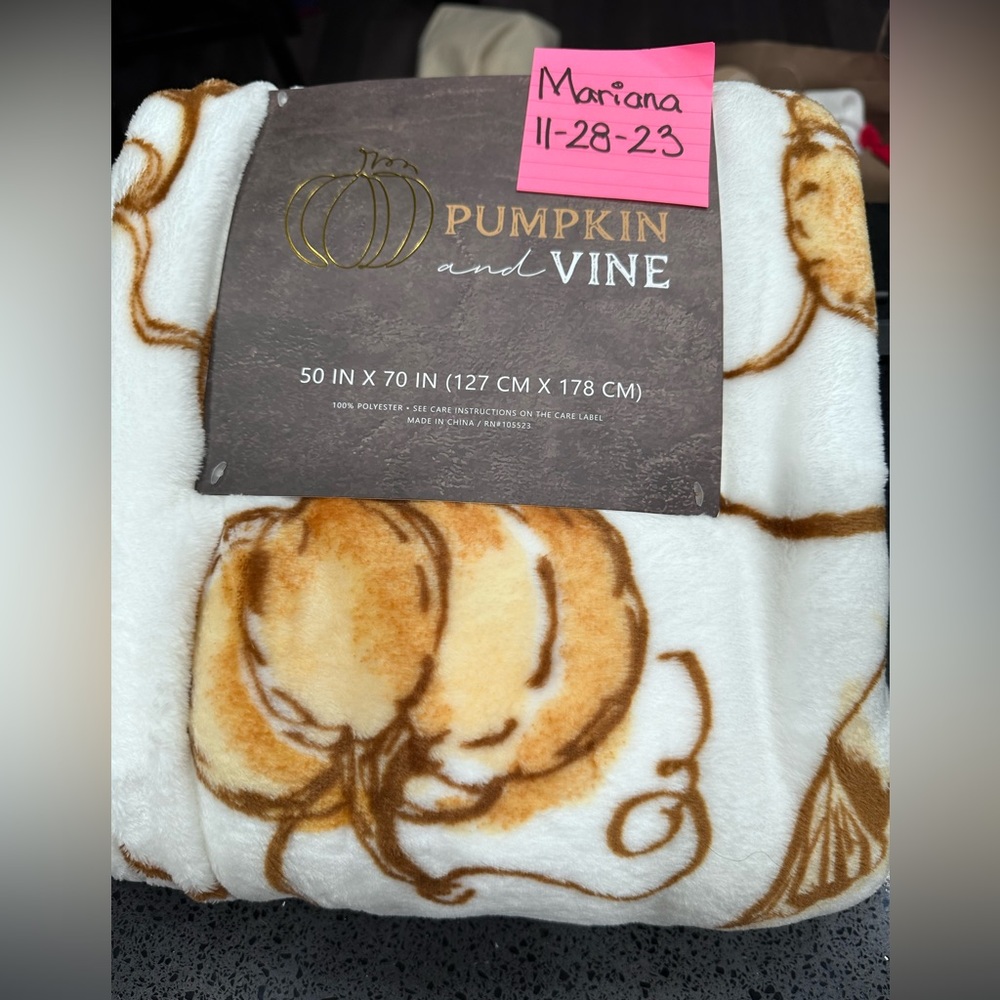 Fall blanket-throw